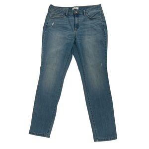 Old Navy Distressed Boyfriend Mid Rise Jeans Size 8 Women’s